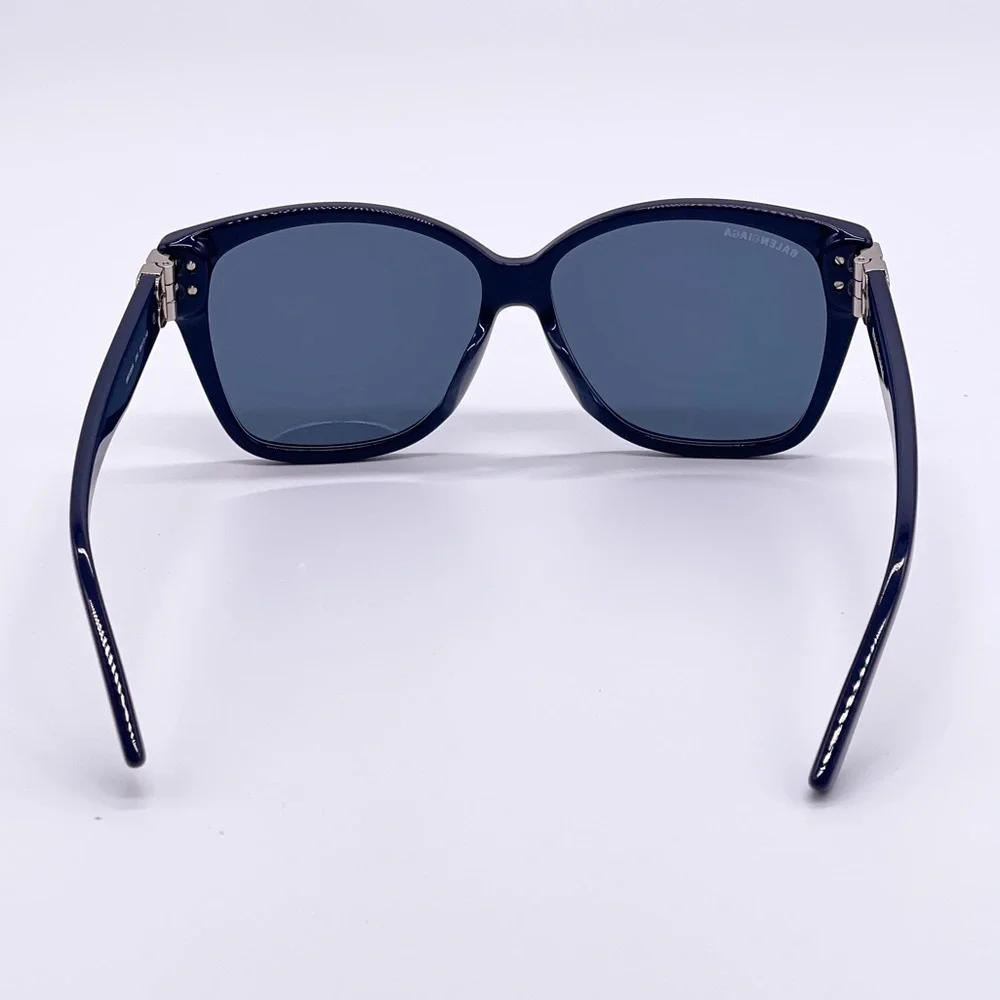 NEW BB0135SA 004 WOMEN BLUE BALENCIAGA SUNGLASSES BB0135S